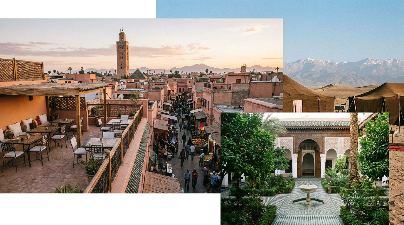 Que faire à Marrakech en 4 jours : itinéraire complet