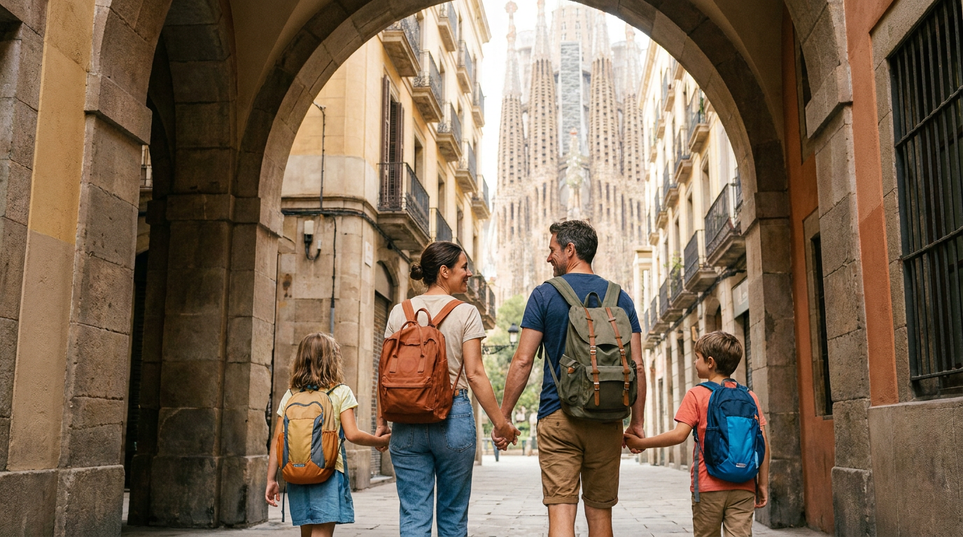 Séjour en famille à Barcelone : le guide pratique