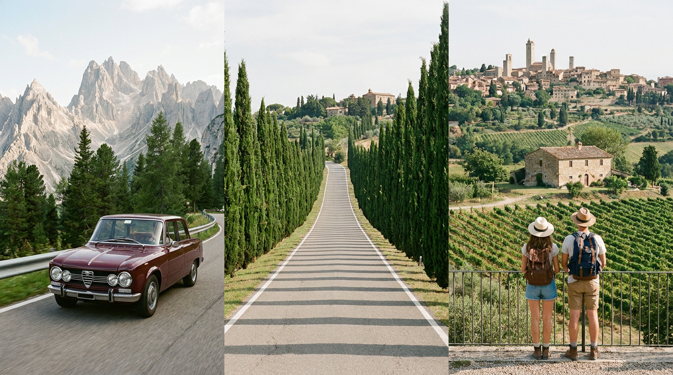 Road trip en Italie : préparer un itinéraire réussi